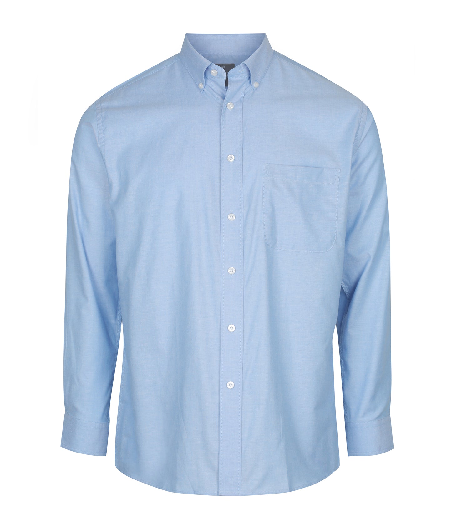 Mens Oxford Weave Long Sleeve Shirt