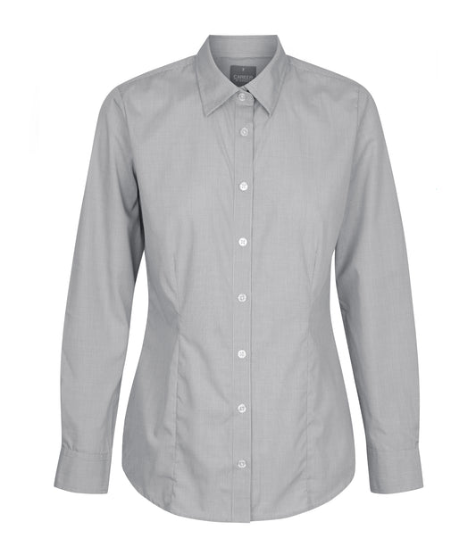 Womens Windsor Puppy Tooth Long Sleeve Shirt