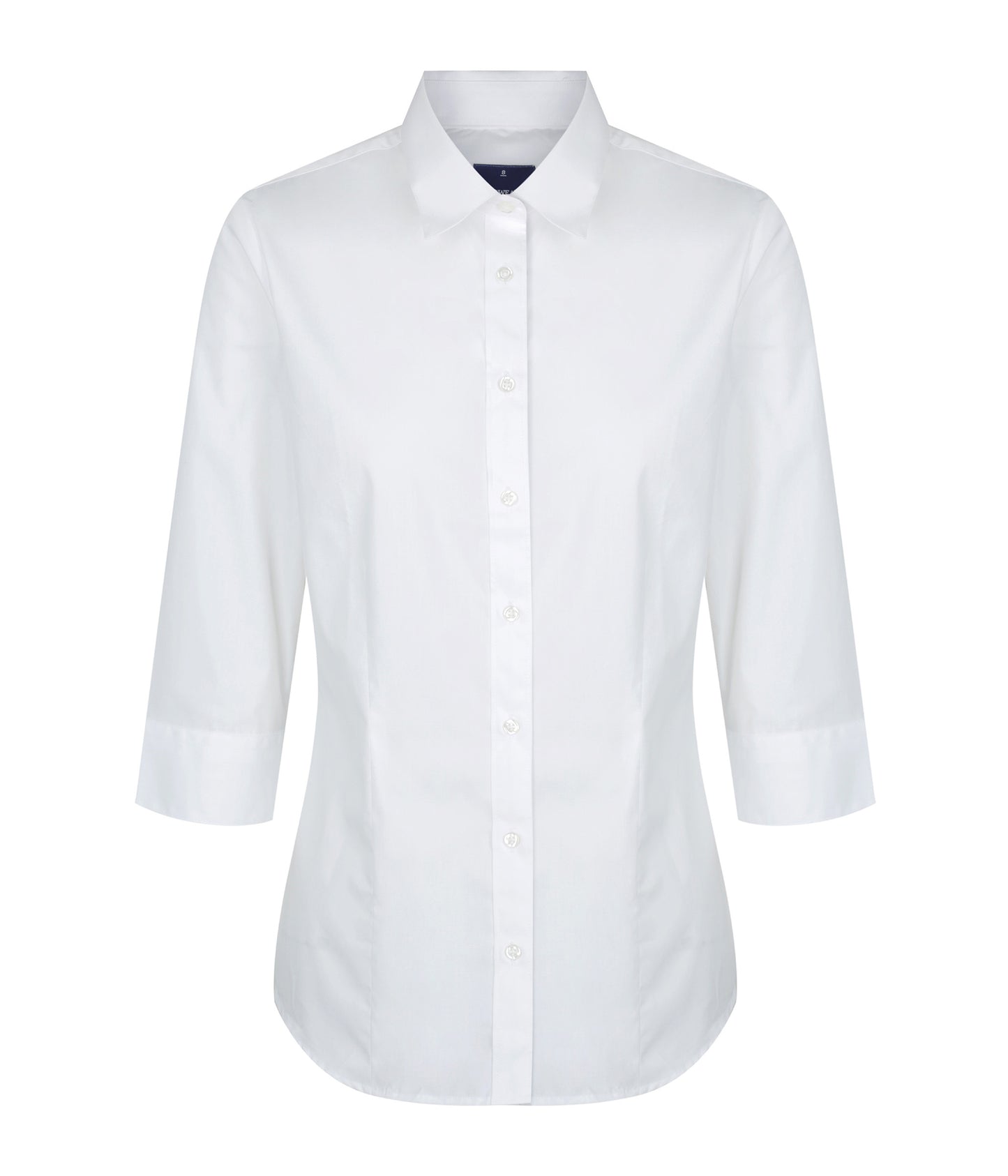 Womens Nicholson Premium Poplin 3/4 Sleeve Shirt