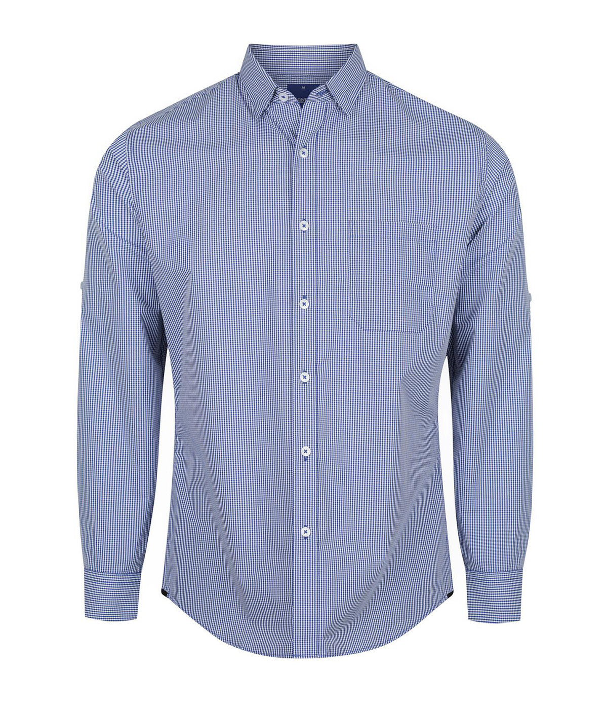 Mens Westgarth Gingham Long Sleeve Casual Slim Fit Shirt