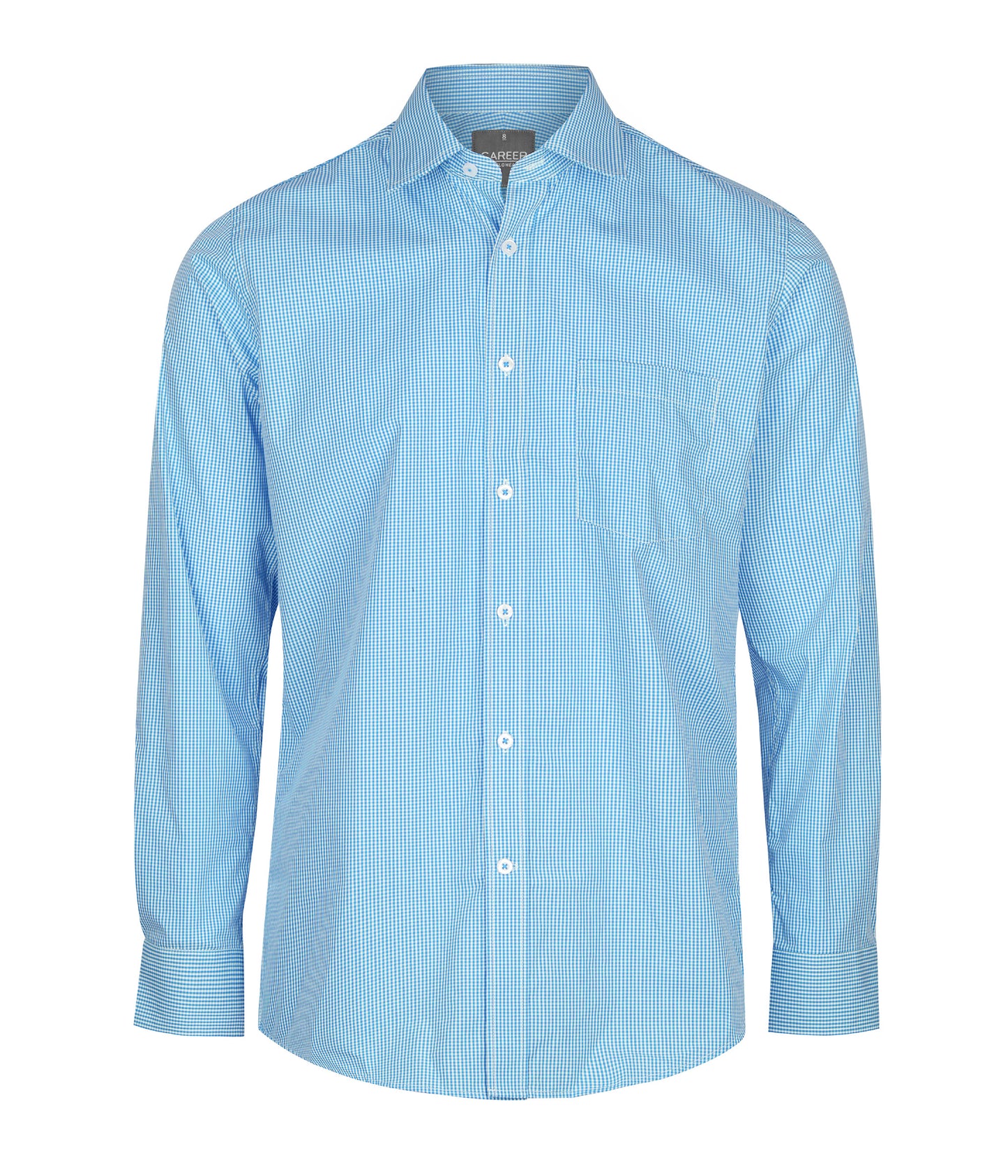 Mens Westgarth Gingham Long Sleeve Shirt