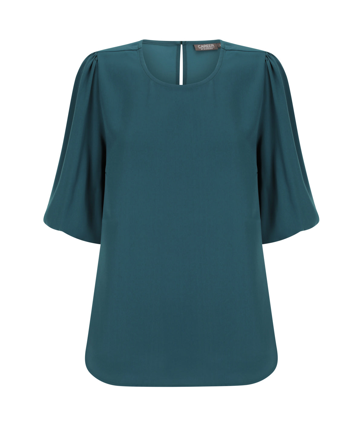 Womens Poppy Puff Sleeve Top