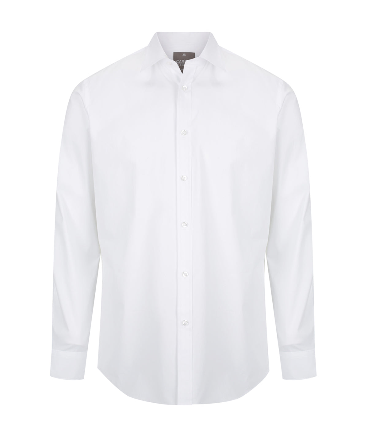 Mens Olsen Cotton Stretch Shirt - Slim Fit