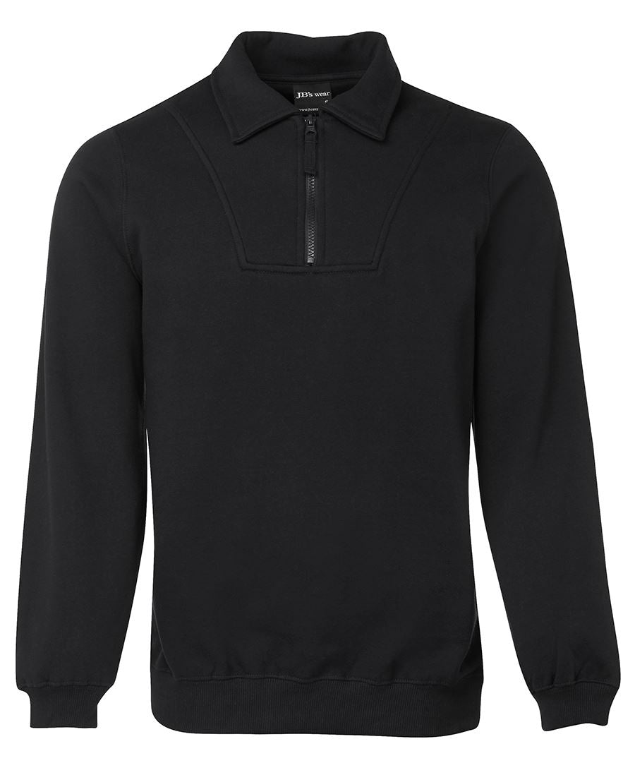 JB's 1/2 ZIP FLEECY SWEAT - 1 - Fleece