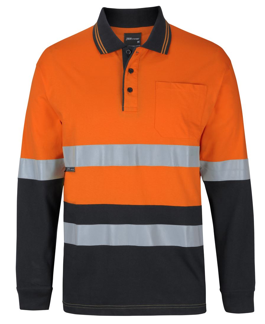 JB's HV (D+N) L/S COTTON POLO - 3 - Polo