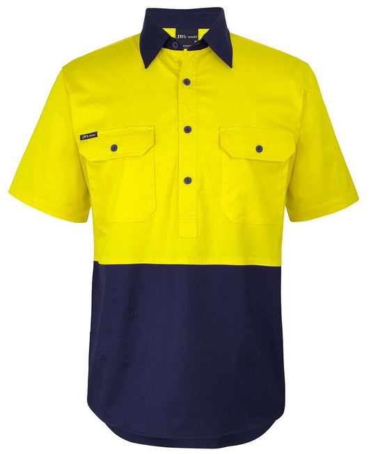 JB's HV CLOSE FRONT S/S 150G WORK SHIRT