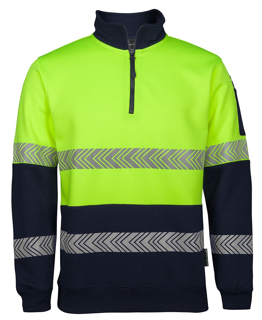 JB's HV 1/2 ZIP SEGMENTED TAPE FLEECY - 1 - Fleece