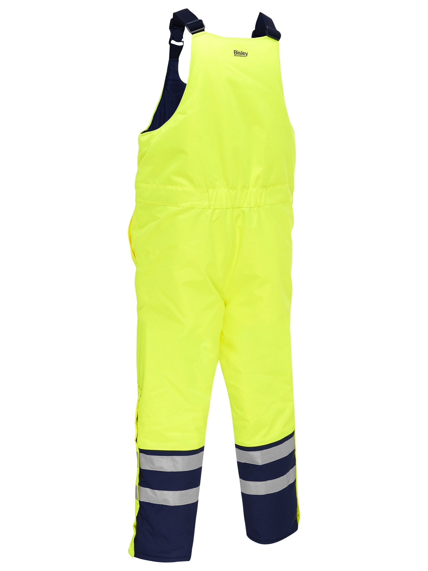 Taped Hi Vis Freezer Bib & Brace Coverall - 2 - Coverall