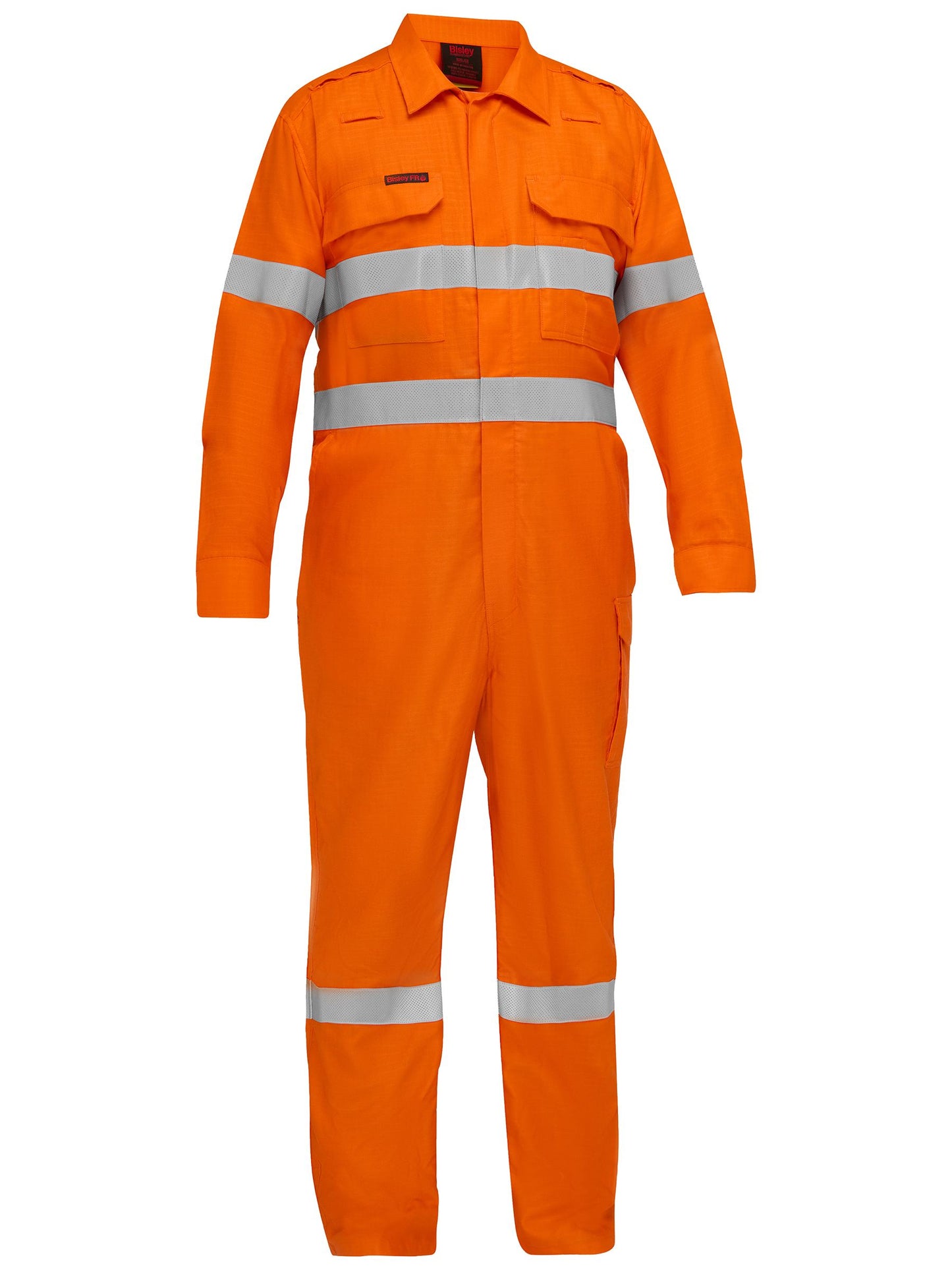 Apex 160/185 Taped Hi Vis FR Zip Front Coverall - 1 - Coverall