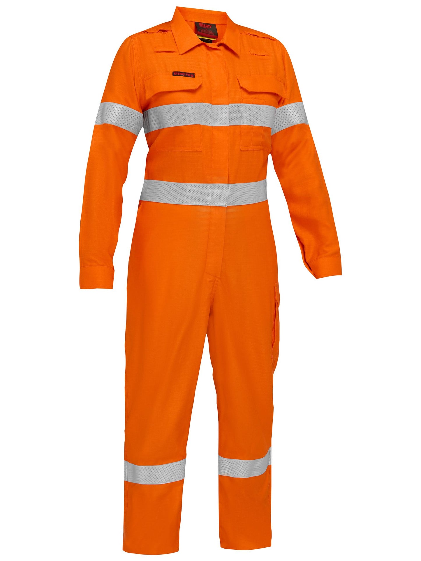 Apex 160/185 Women's Taped Hi Vis FR Zip Front Coverall - 1 - Coverall