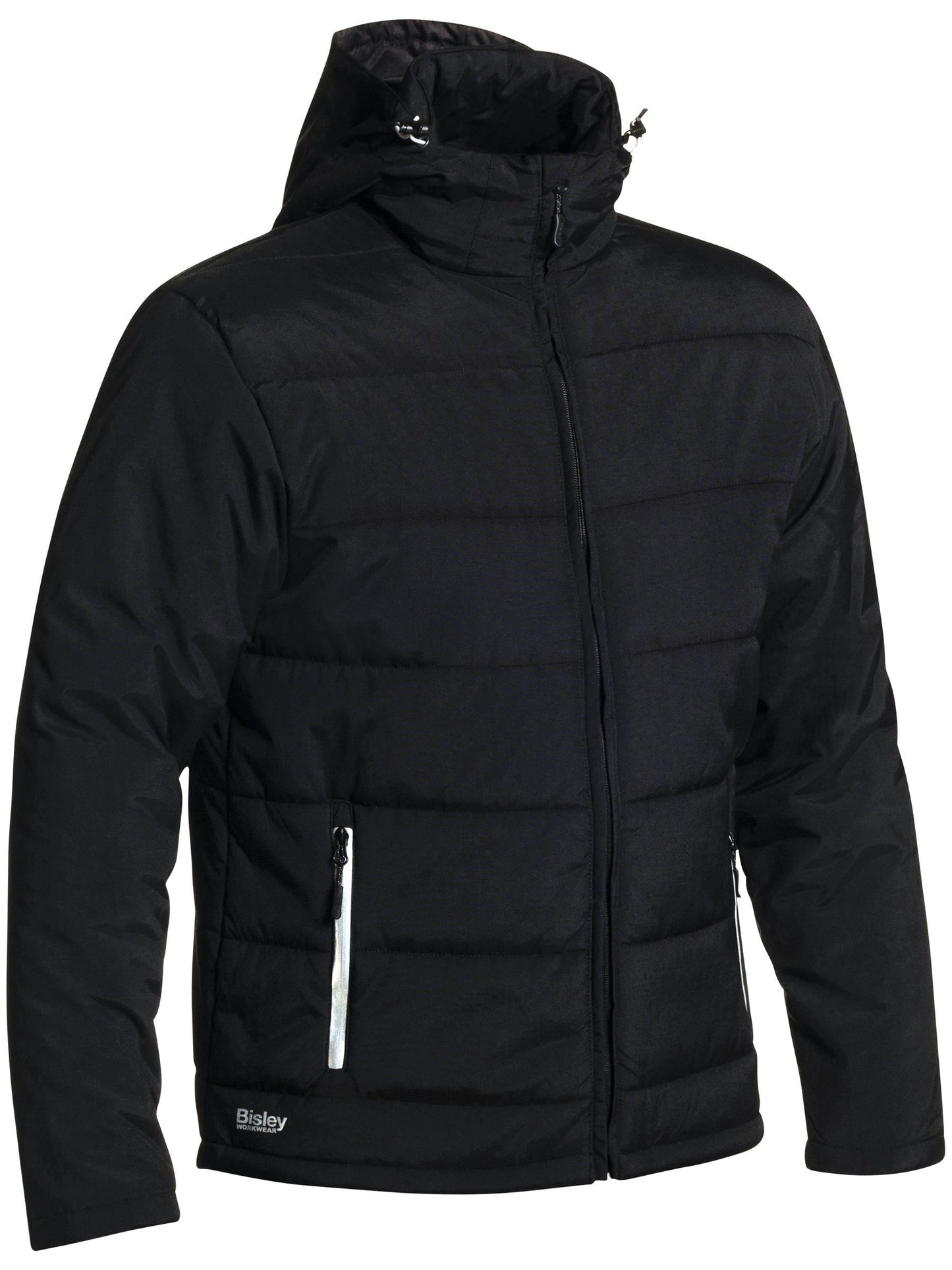 Puffer Jacket with Adjustable Hood - 1 - Jacket