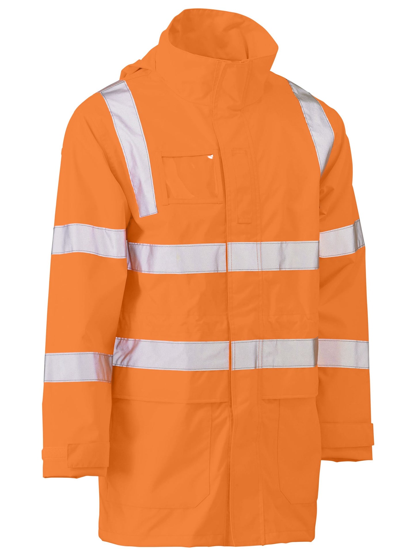 Taped Hi Vis VIC Rail Wet Weather Jacket - 1 - Jacket