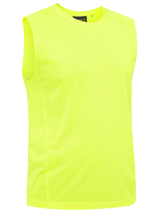 Recycled Hi Vis Muscle Tank