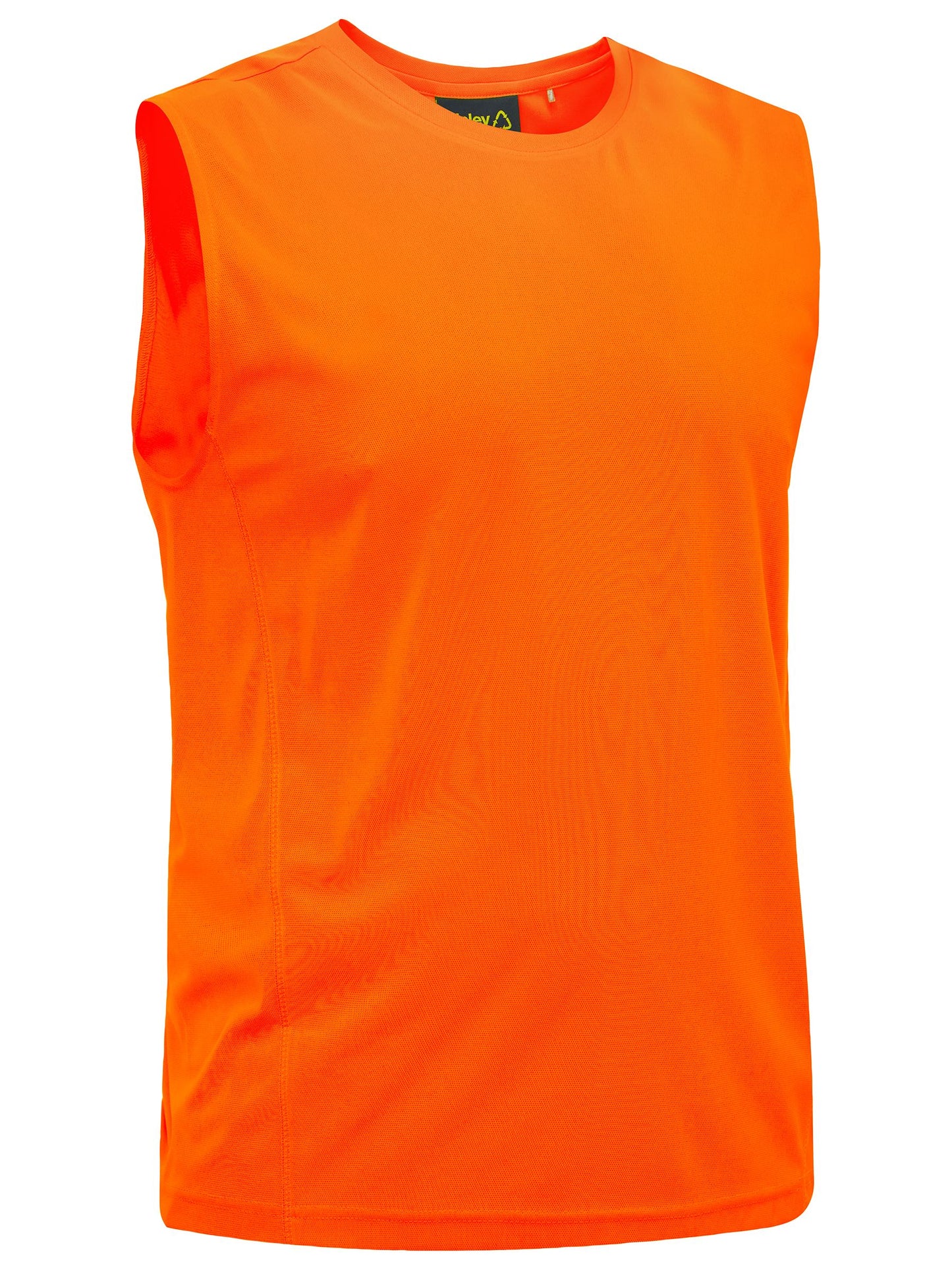 Recycled Hi Vis Muscle Tank - 1 - Singlet