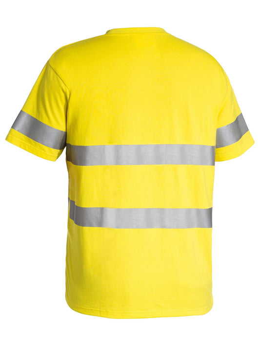 Taped Hi Vis Cotton T-Shirt