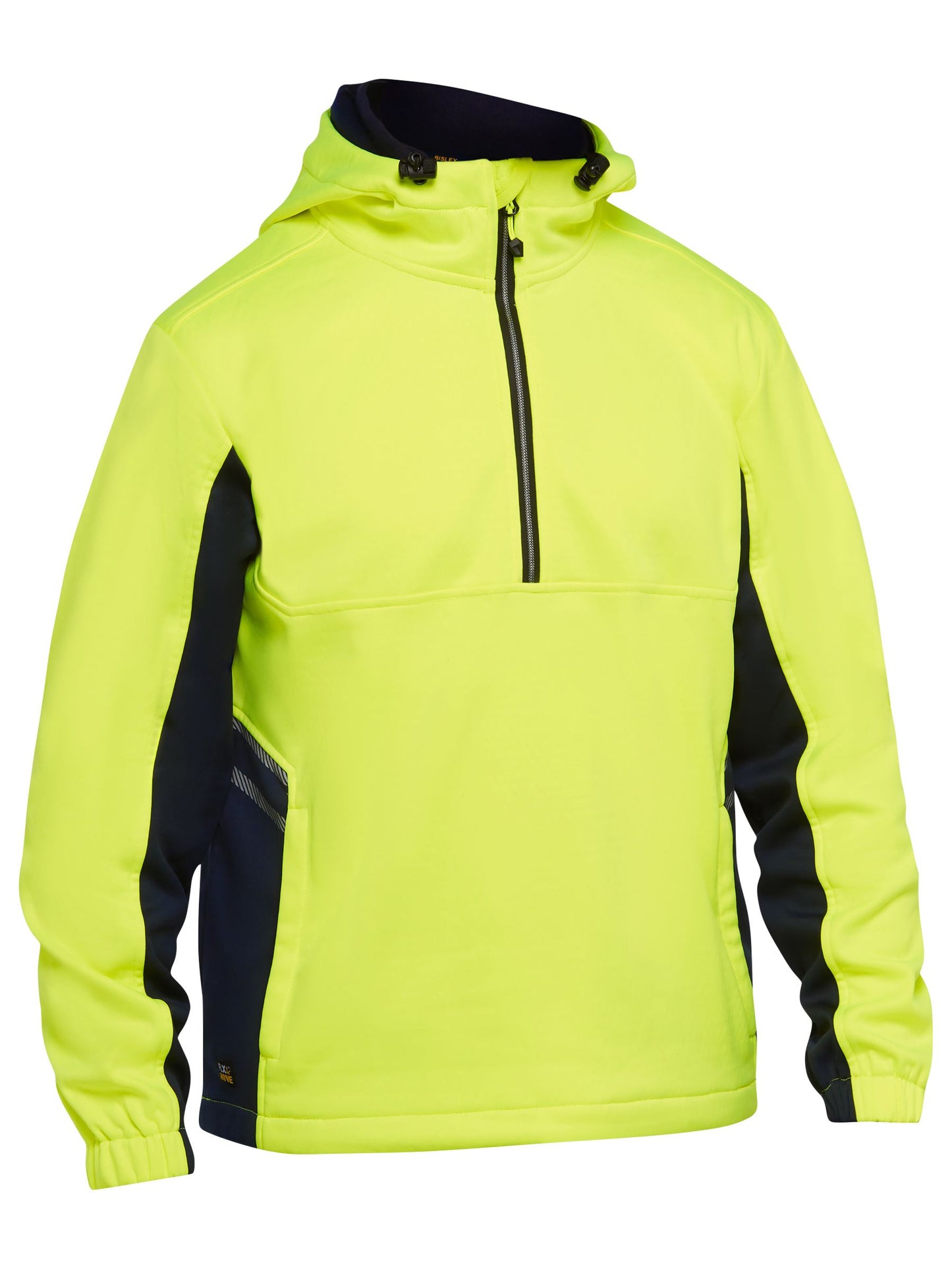 Hi Vis Liquid Repellent Fleece Hoodie - 2 - Hoodie