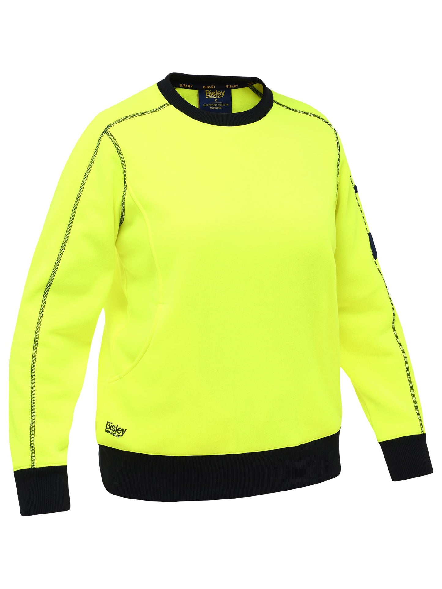 Women's Work Fleece Crew Neck Jumper - 2 - Jumper