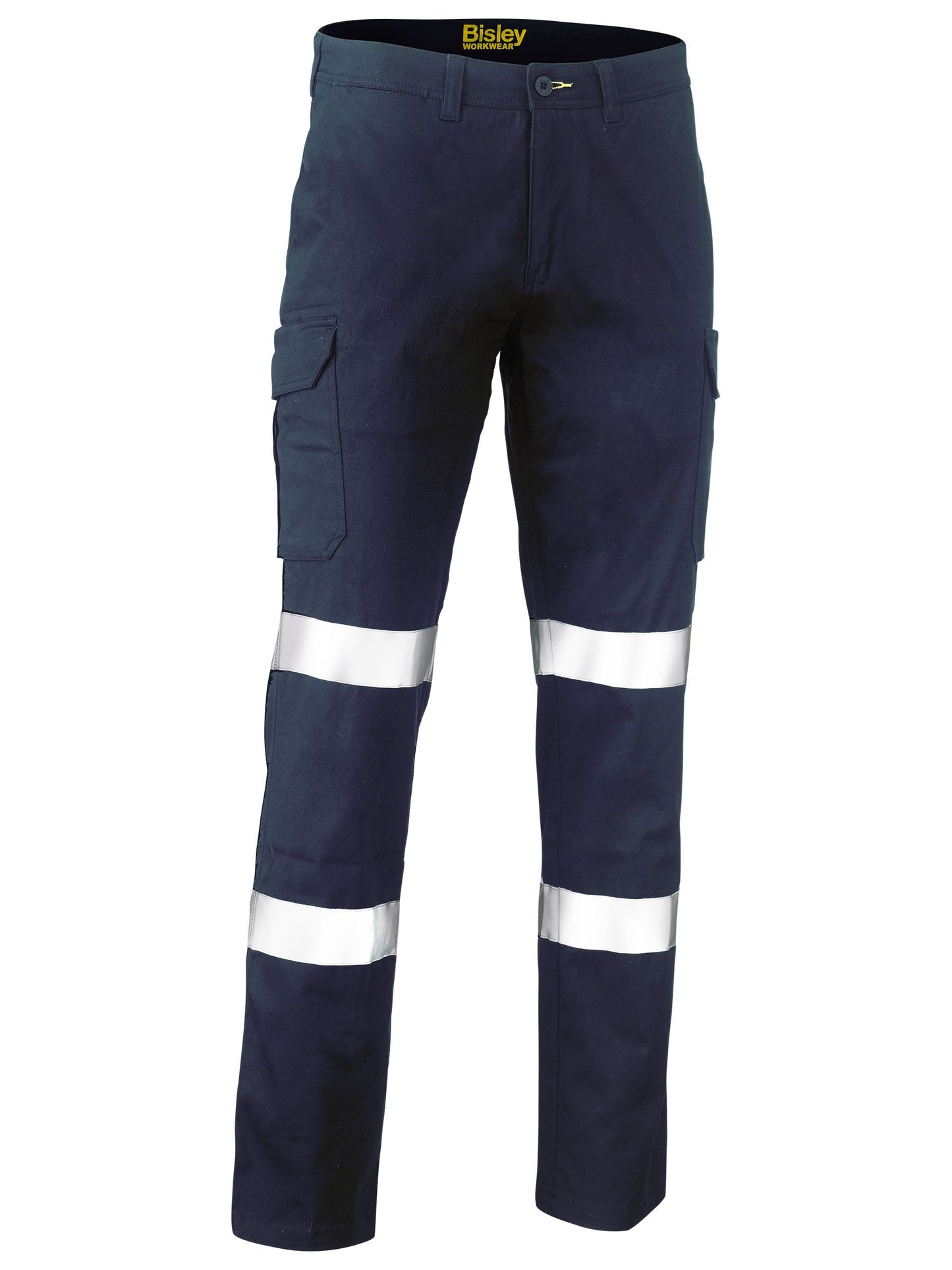 Taped Stretch Cotton Drill Cargo Pants - 3 - Pants