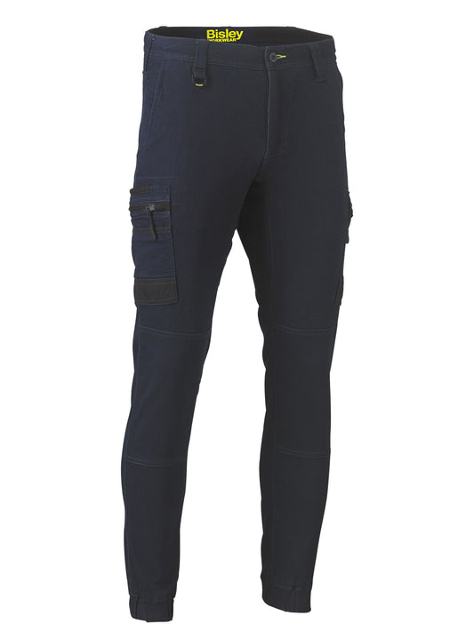 Flx and Move™ Stretch Denim Cargo Cuffed Pants