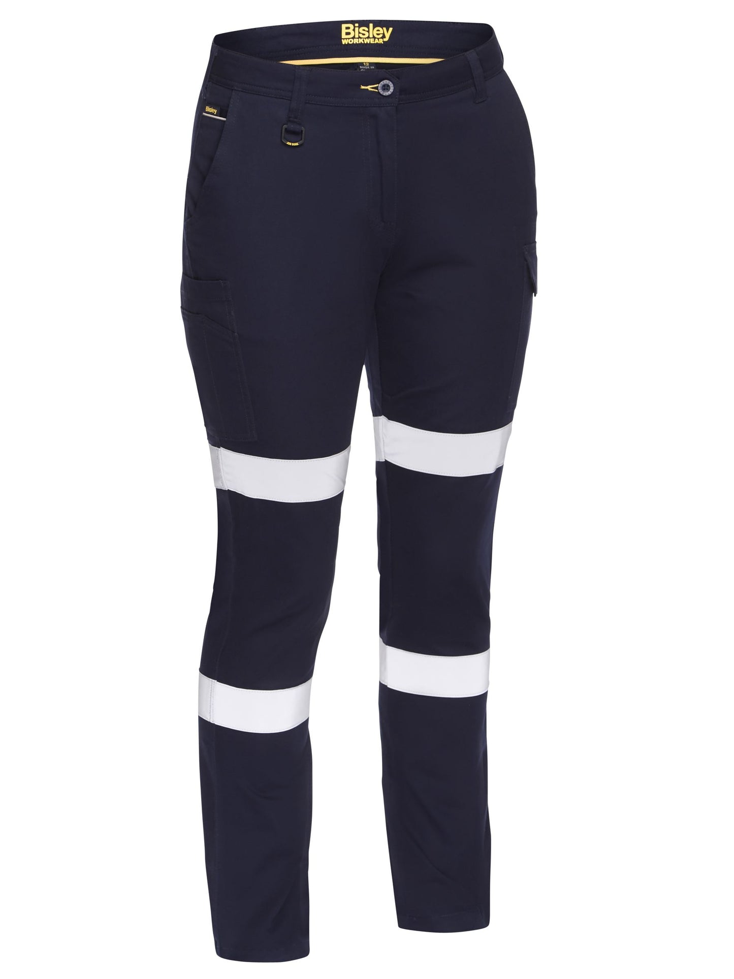 Women's Taped Cotton Cargo Pants - 1 - Pants
