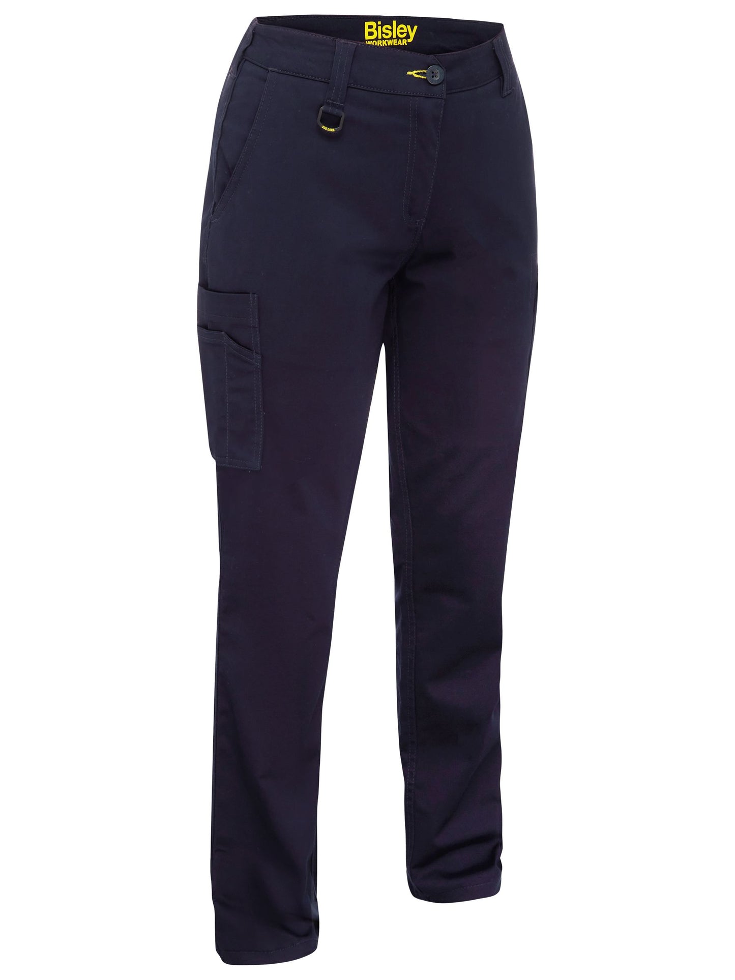 Women's Stretch Cotton Cargo Pants - 4 - Pants