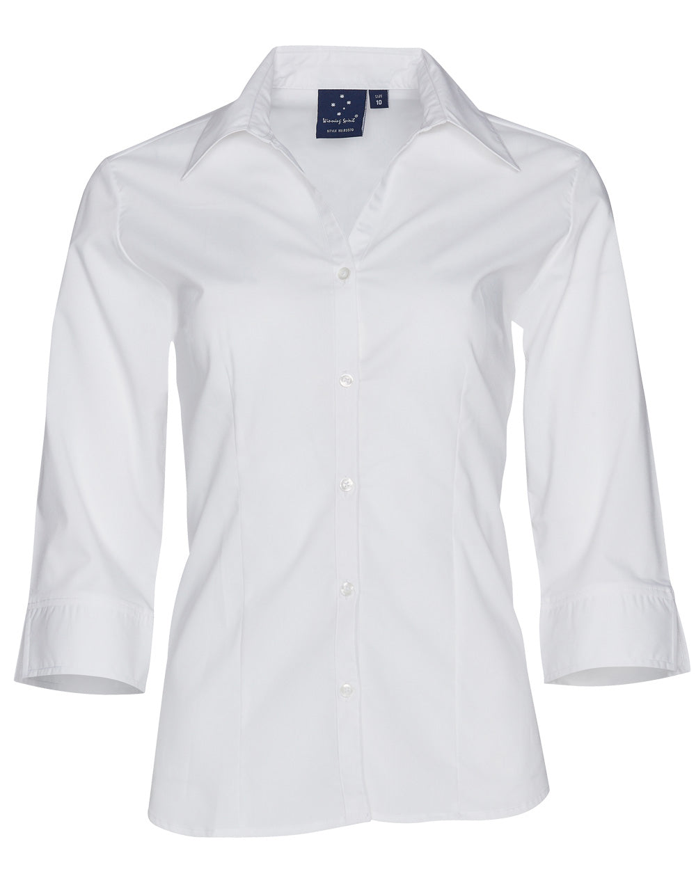Ladies 3/4 sleeve teflon shirt