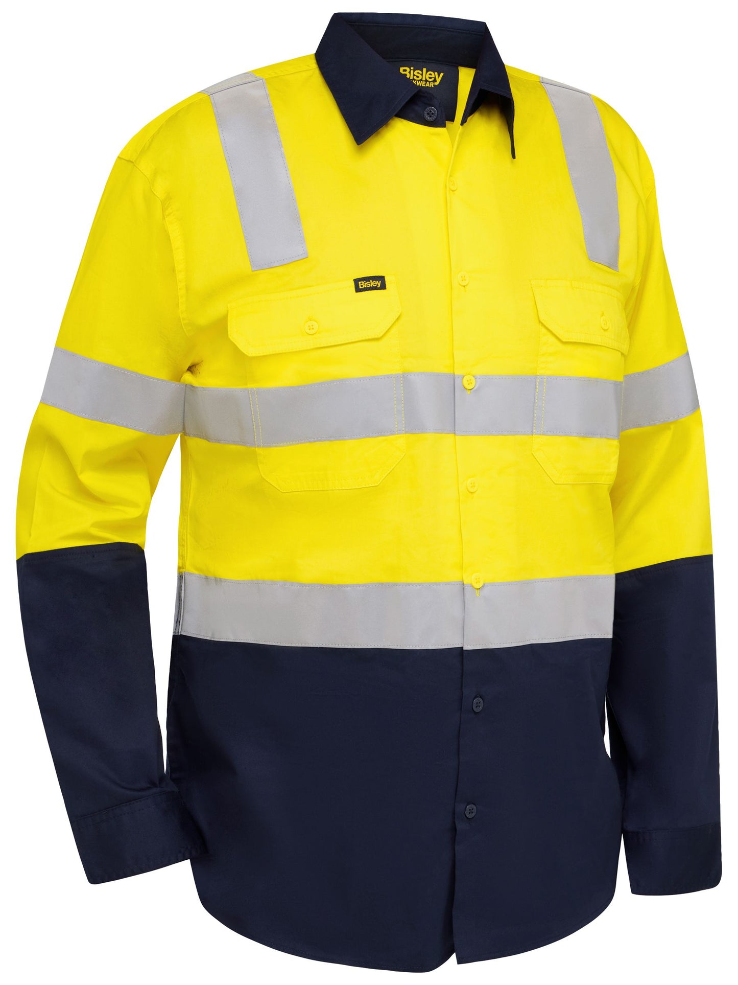 Taped Hi Vis Cool Lightweight Shirt with Shoulder Tape - 2 - Shirt