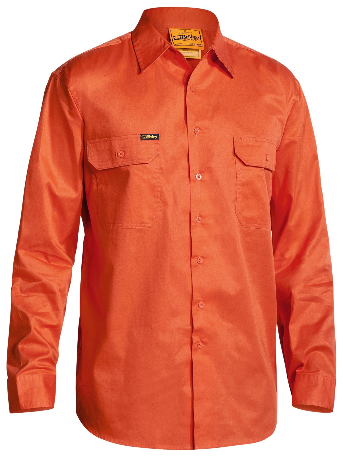 Hi Vis Cool Lightweight Drill Shirt - 1 - Shirt
