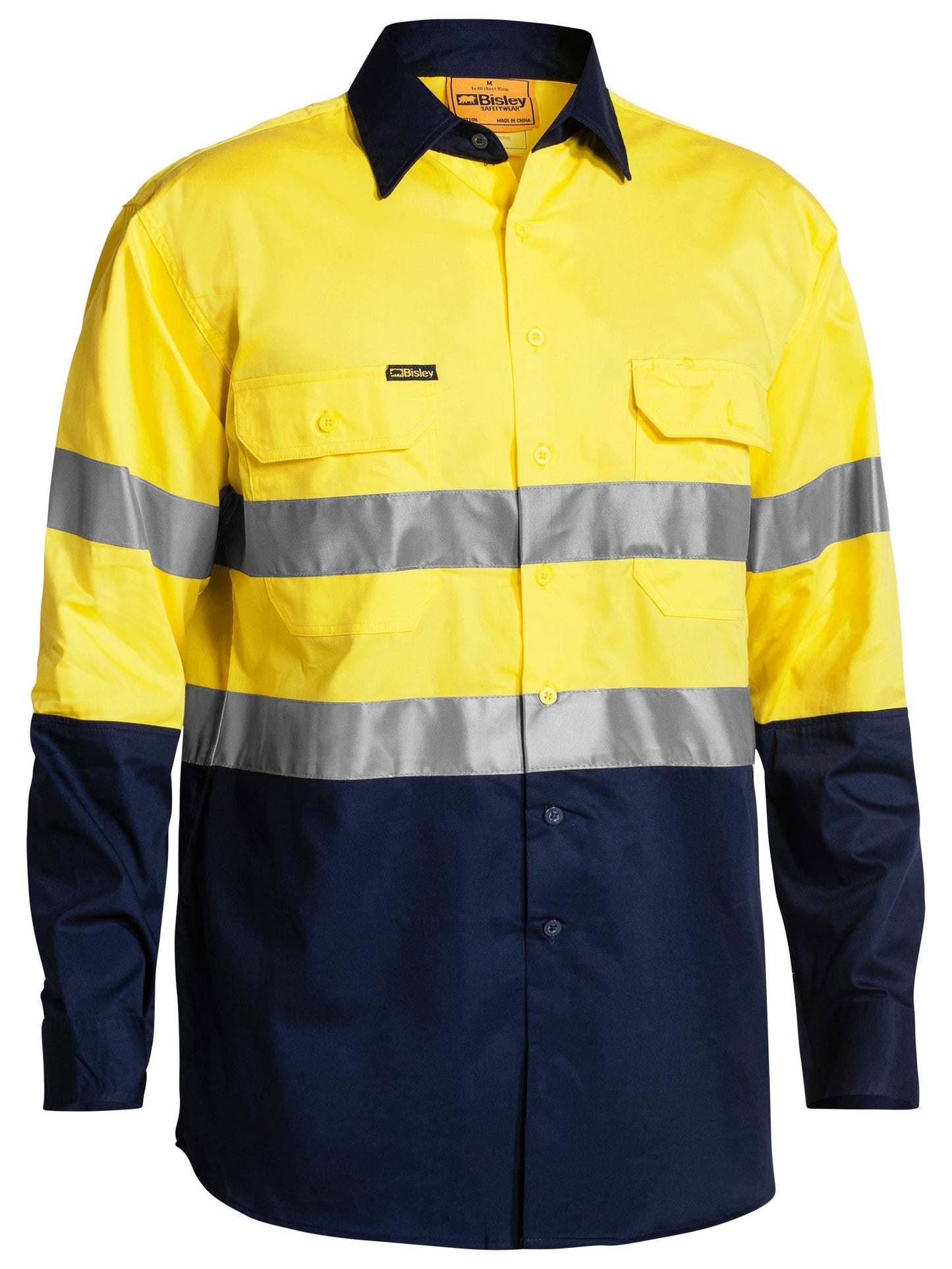 Taped Hi Vis Cool Lightweight Shirt (5X Embroidery Pack) - 2 - Shirt