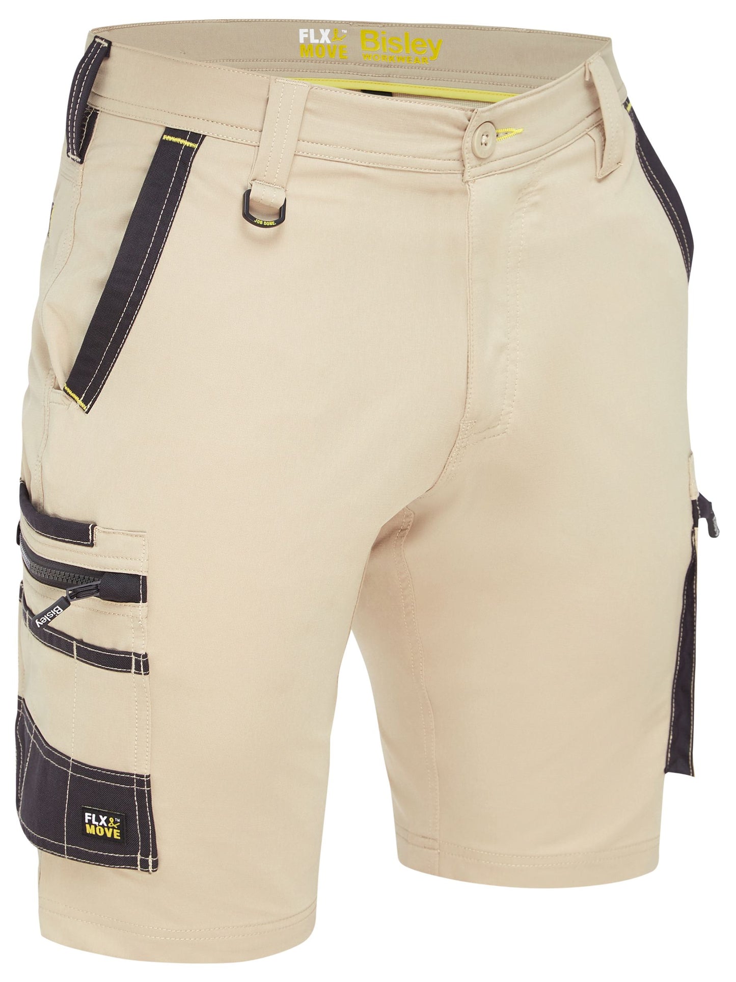 Flx & Move™ 4-Way Stretch Zip Cargo Short - 4 - Shorts