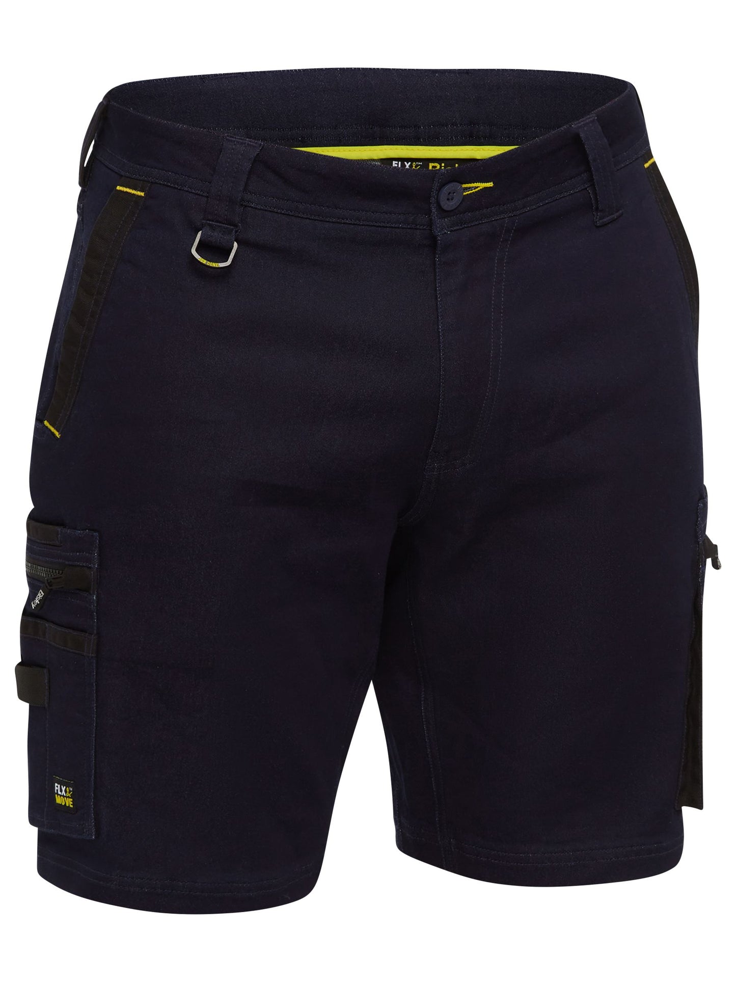 Flx and Move™ Stretch Denim Zip Cargo Shorts - 2 - Shorts