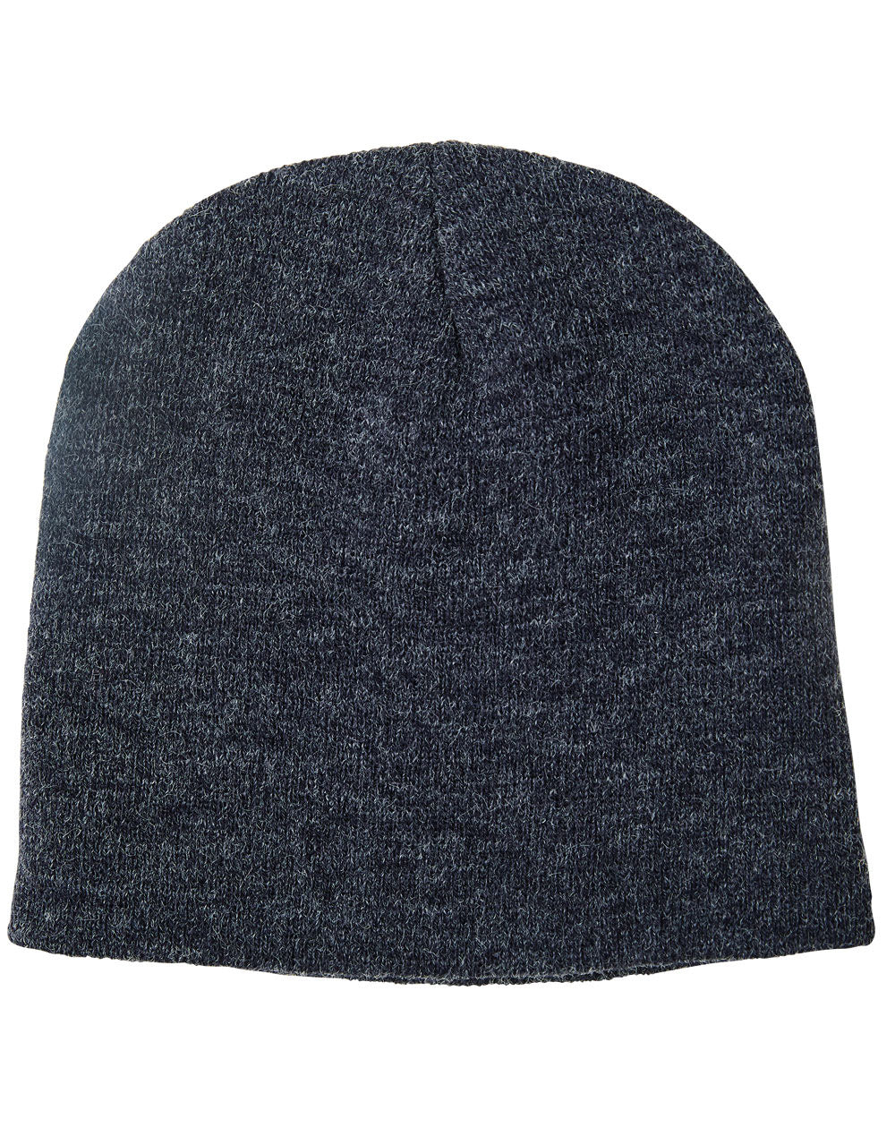 Acrylic Knitted Marl Beanie - 3 - Beanie