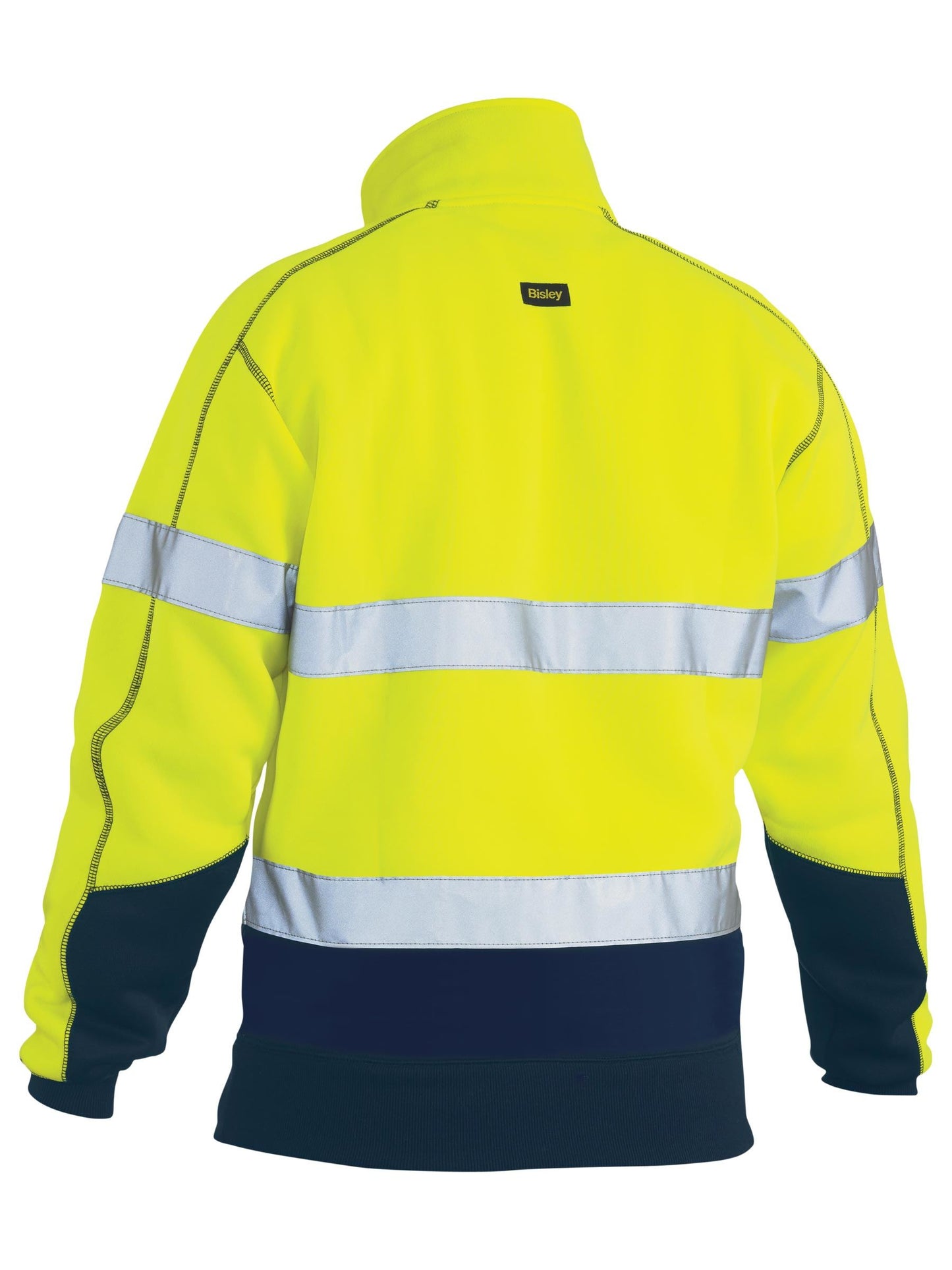Taped Hi Vis 1/4 Zip Fleece Pullover - 2 - Fleece