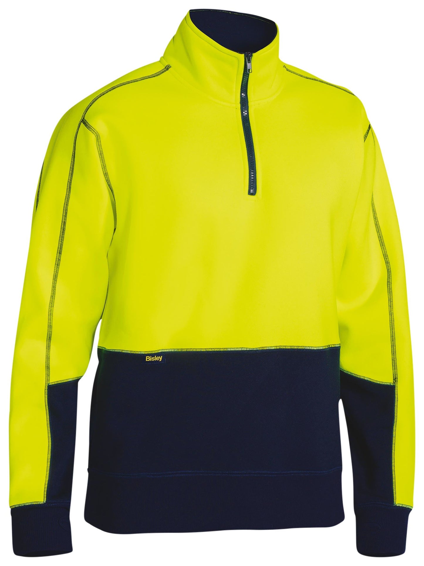 Hi Vis Fleece 1/4 Zip Pullover - 2 - Fleece