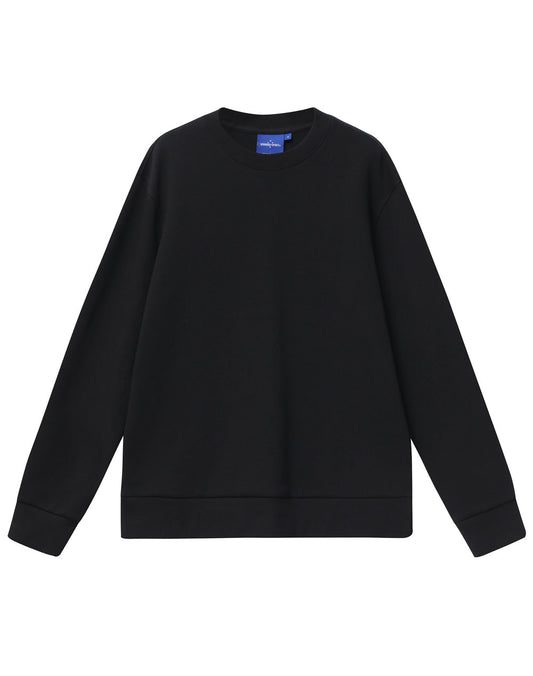 Unisex Airlayered CVC Crew Neck Sweater