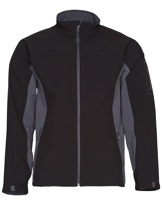 Men's Contrast Softshell Jacket