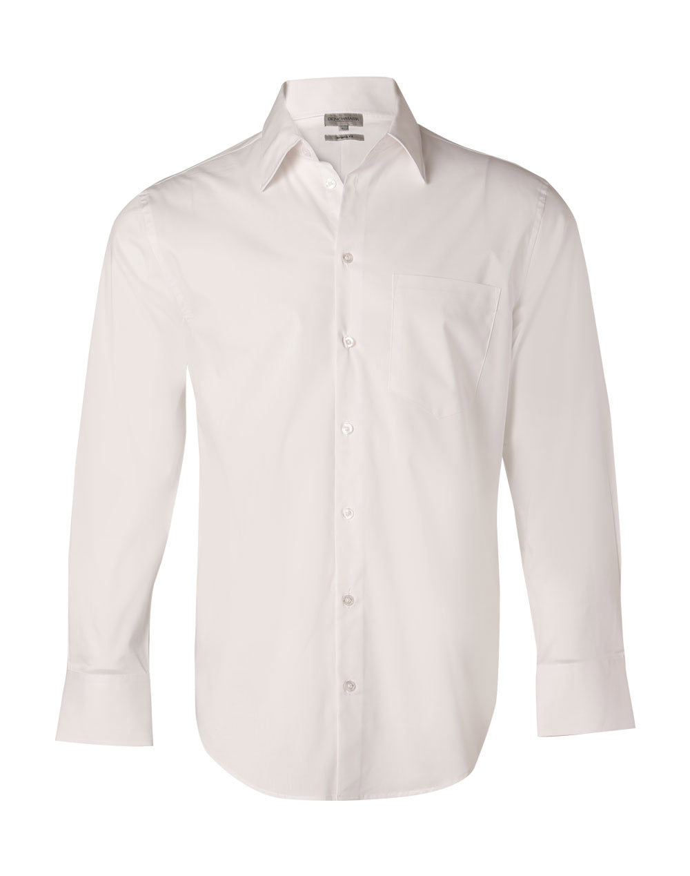 Men's Cotton/Poly Stretch L/S Shirt