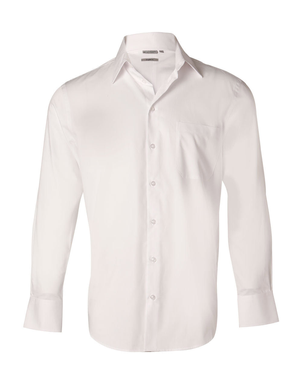 Men's Fine Twill L/S Shirt - 2 - Shirt