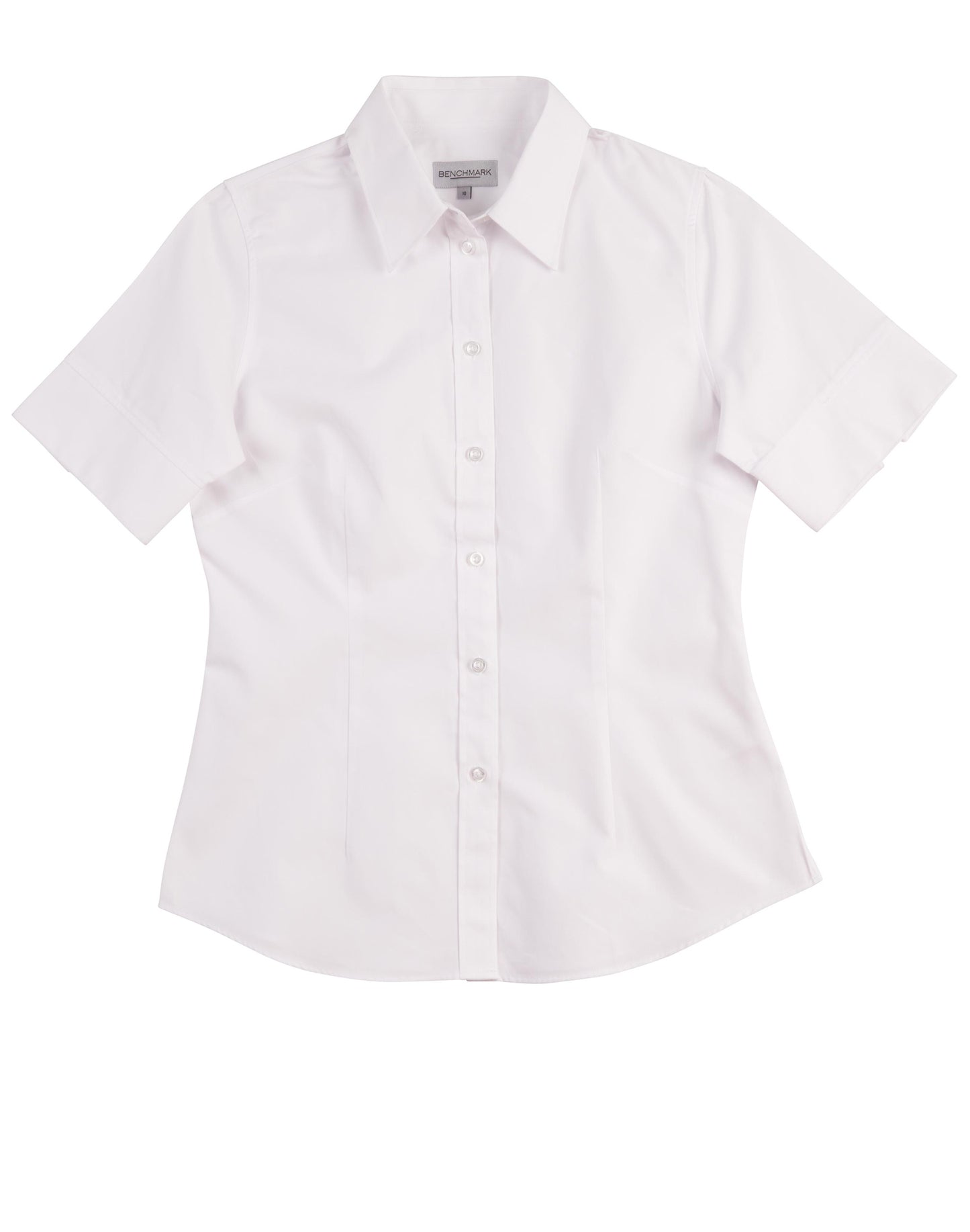 Women's CVC Oxford S/S Shirt - 3 - Shirt