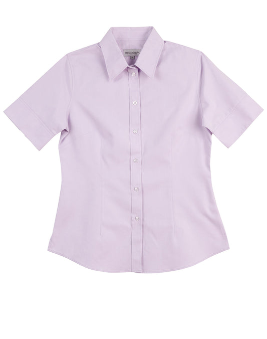 Women's CVC Oxford S/S Shirt