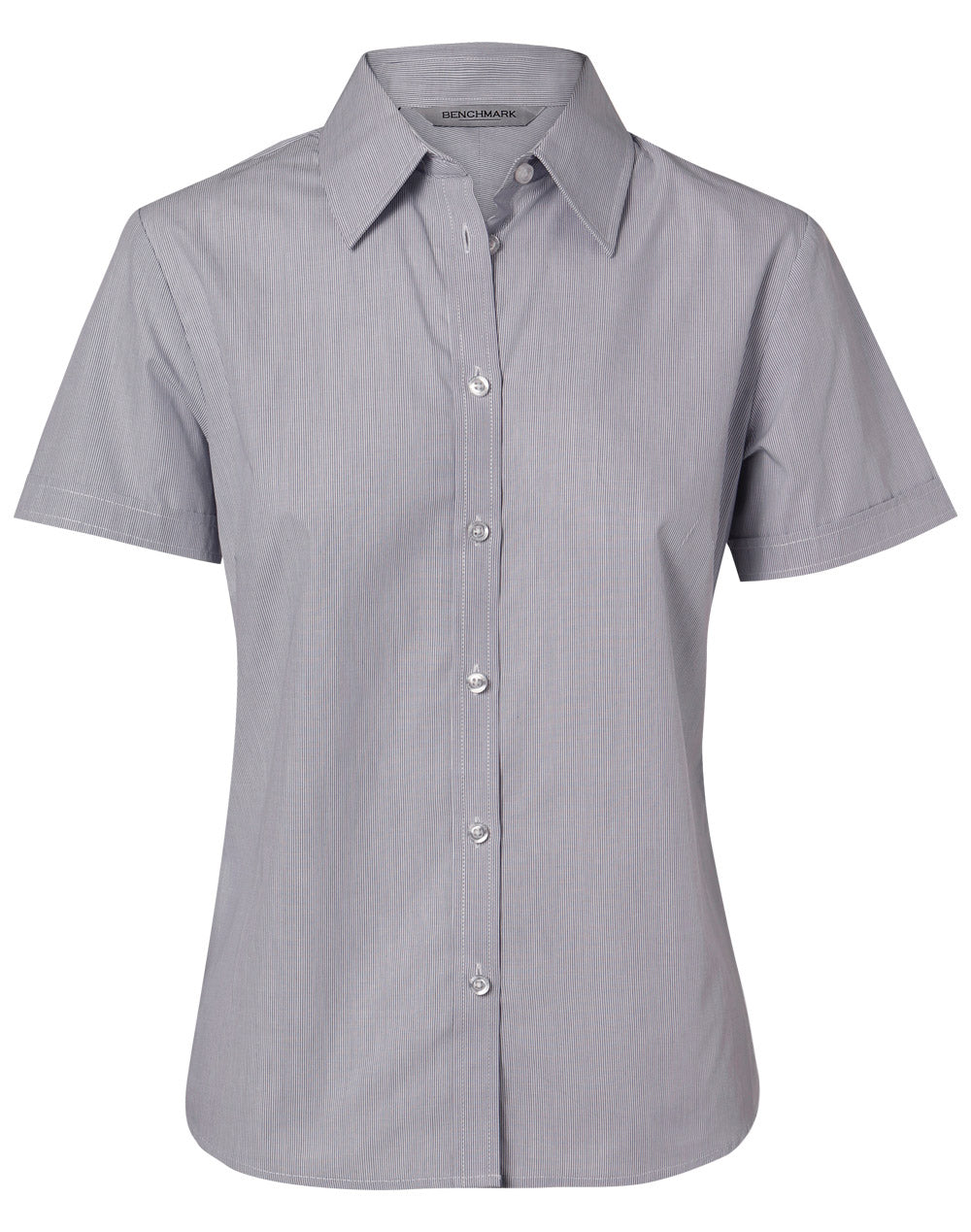 Women's Fine Stripe S/S Shirt - 2 - Shirt