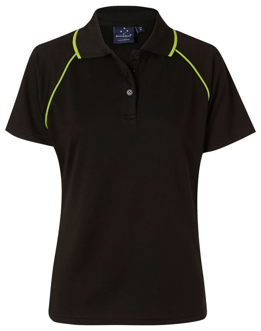 ladies cooldry raglan S/S polo