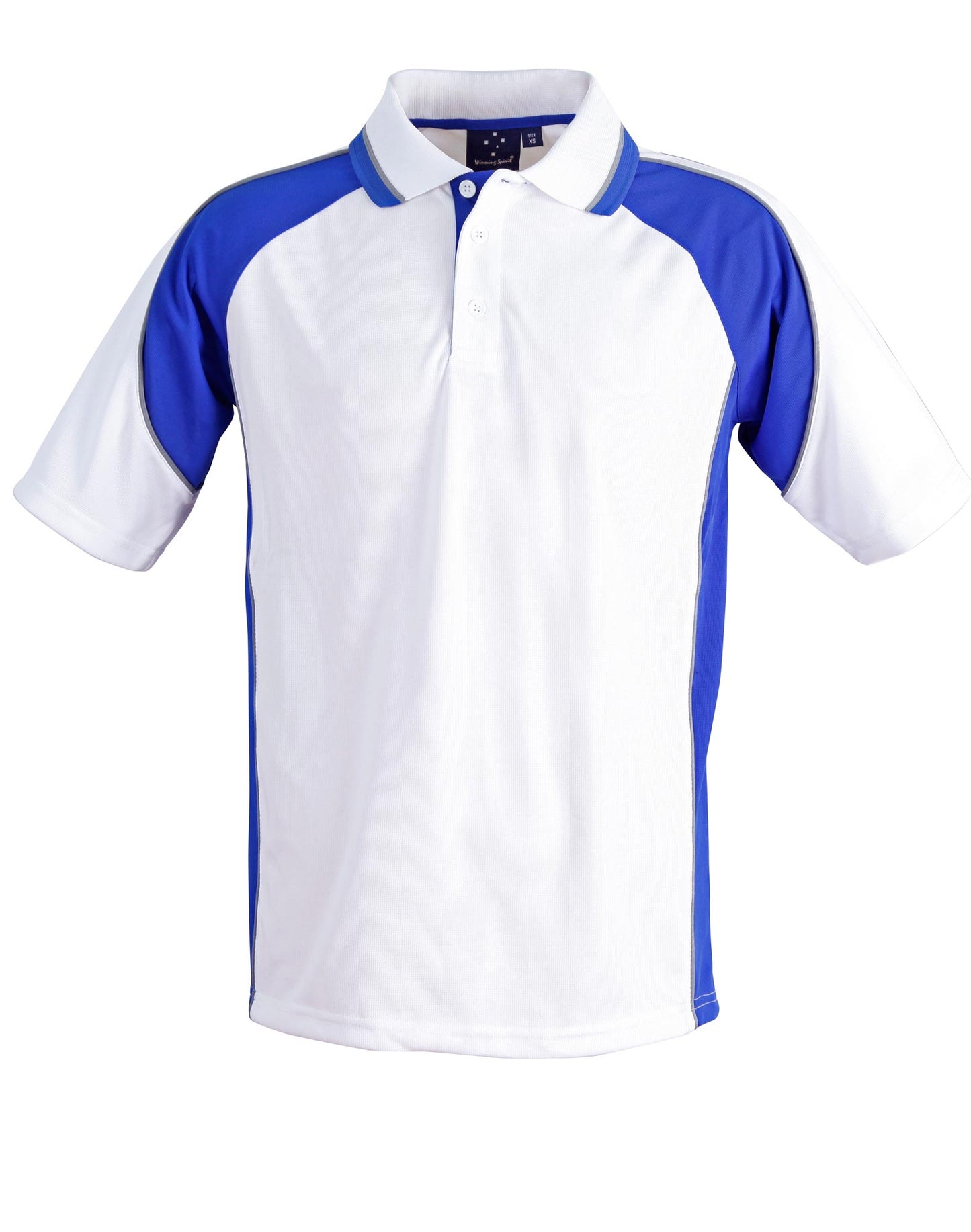 Kids' mini waffle CoolDry Polo