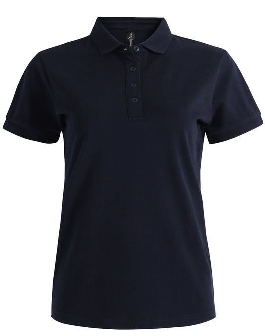 Ladies Ultrafine Cotton Pique Polo