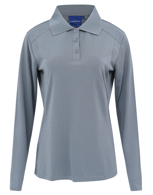 Ladies' Bamboo Charcoal L/S Polo