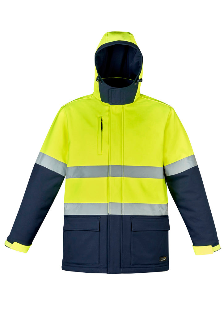 Unisex Hi Vis Antarctic Softshell Jacket - 1 - Jacket