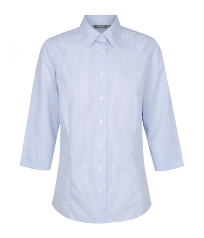 Womens Guildford Square Textured 3/4 Sleeve Shirt