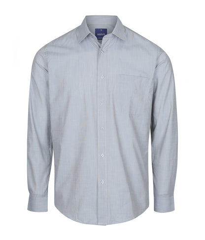 Mens Smith End On End Long Sleeve Shirt