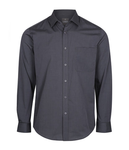 Mens Smith End On End Long Sleeve Shirt