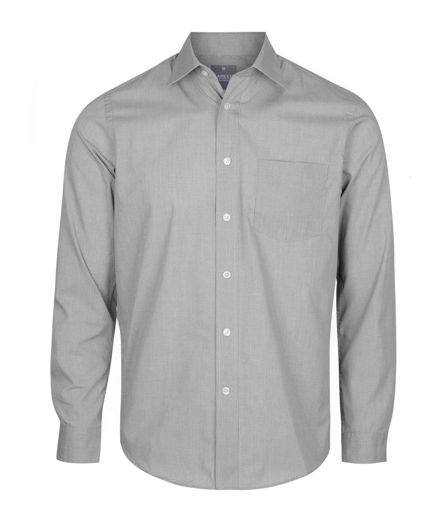Mens Windso Puppy Tooth Long Sleeve Shirt